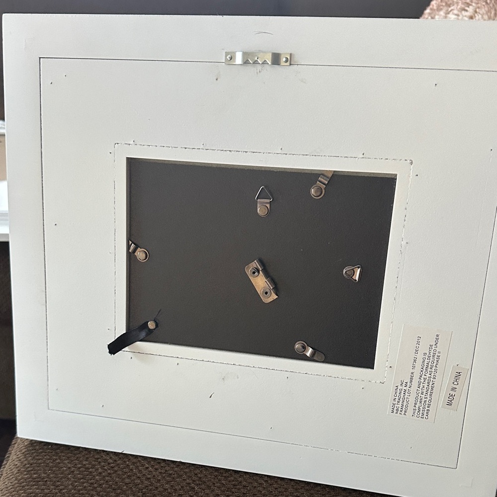 Distressed White Photo Frame - Picture 6 of 7